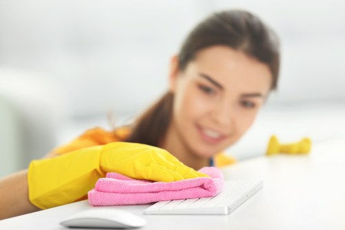 Deep cleaning process for carpets in Barbican properties