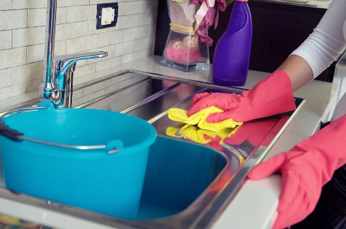 Hard surface stain removal in Barbican kitchens and bathrooms